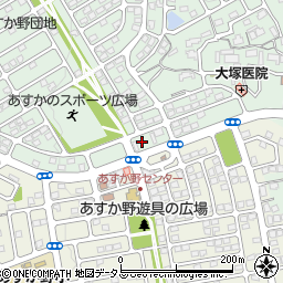 ＡＳＯインターナショナル奈良支社周辺の地図