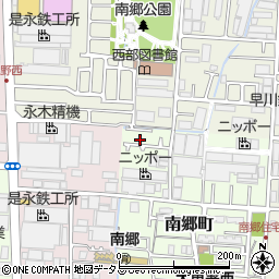 大阪府大東市南郷町10-56周辺の地図