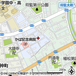 静岡県浜松市中央区神立町553周辺の地図