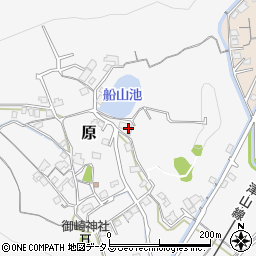岡山県岡山市北区原723周辺の地図