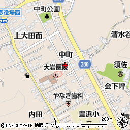 豊浜郵便局 ＡＴＭ周辺の地図