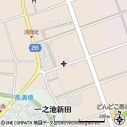 静岡県袋井市浅岡542周辺の地図