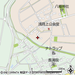 静岡県袋井市浅岡1143-5周辺の地図