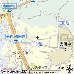 奈良県生駒市小明町18周辺の地図