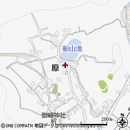 岡山県岡山市北区原701周辺の地図
