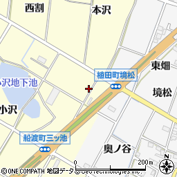 愛知県豊橋市船渡町火穴周辺の地図