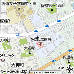 静岡県浜松市中央区神立町528周辺の地図