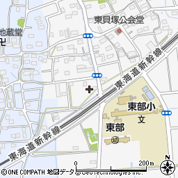 静岡県磐田市東貝塚1154周辺の地図