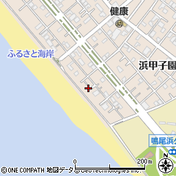浜甲子園1丁目駐車場【ロールーフ・軽専用】周辺の地図