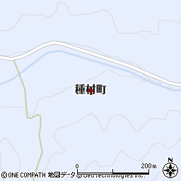 島根県益田市種村町周辺の地図