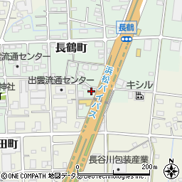 静岡県浜松市中央区長鶴町225周辺の地図