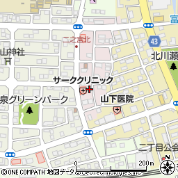 静岡県磐田市二之宮浅間2-8周辺の地図