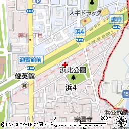 大阪厚生信用金庫周辺の地図