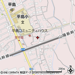 岡山県岡山市東区東平島1318周辺の地図