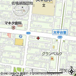 浜松磐田信用金庫入野支店大平台出張所周辺の地図