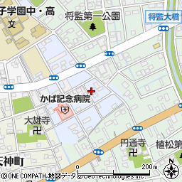 静岡県浜松市中央区神立町548周辺の地図