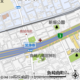 日新信用金庫魚崎支店周辺の地図