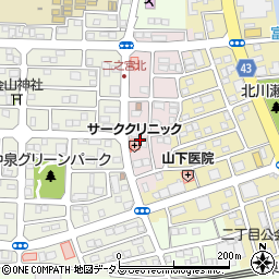 静岡県磐田市二之宮浅間2周辺の地図