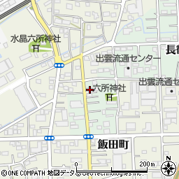 静岡県浜松市中央区長鶴町14周辺の地図