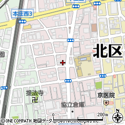 大阪避雷針工業株式会社周辺の地図