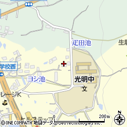 奈良県生駒市小明町34周辺の地図