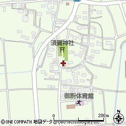鎌田長江自治会館周辺の地図