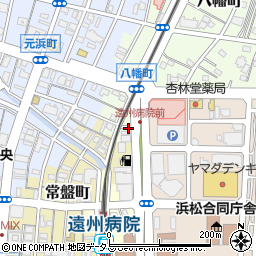 リパーク浜松八幡町駐車場周辺の地図