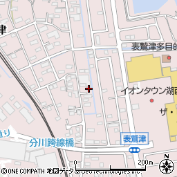 静岡県湖西市鷲津2464-4周辺の地図