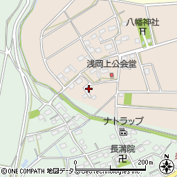 静岡県袋井市浅岡1143-4周辺の地図