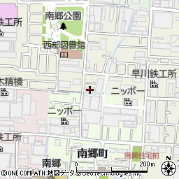 カノボーリング大阪支店周辺の地図