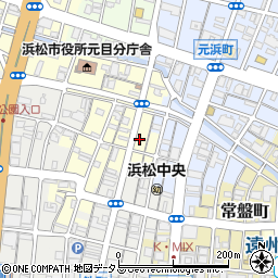 静岡県浜松市中央区元目町128-19周辺の地図