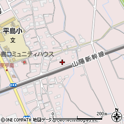 岡山県岡山市東区東平島458-1周辺の地図