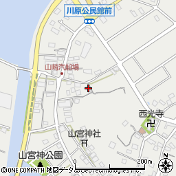 静岡県浜松市中央区雄踏町山崎3502周辺の地図