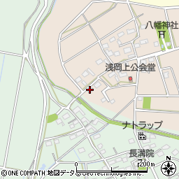 静岡県袋井市浅岡942周辺の地図