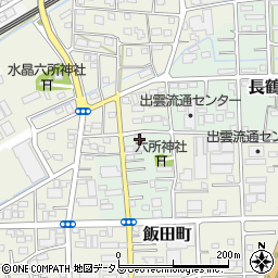 静岡県浜松市中央区長鶴町13周辺の地図