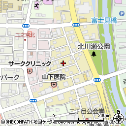 静岡県磐田市二之宮東14周辺の地図