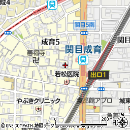 セジュール関目５番館周辺の地図
