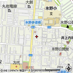 東洋カーマックス氷野駐車場周辺の地図