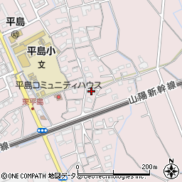 岡山県岡山市東区東平島446周辺の地図