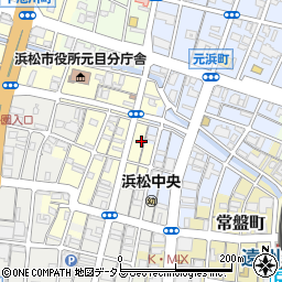 静岡県浜松市中央区元目町128-22周辺の地図