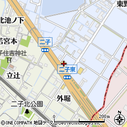 餃子の王将播磨町店周辺の地図