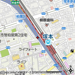 塚本住宅株式会社周辺の地図
