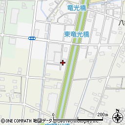 静岡県浜松市中央区龍光町393周辺の地図