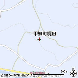 広島県三次市甲奴町梶田978周辺の地図