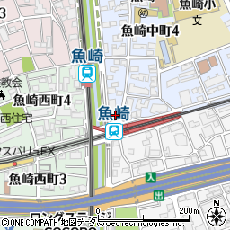 Ａ鍵のトラブル出張サービス・カギの生活救急車　住吉本町・魚崎北町・住吉山手・北青木・深江北町・青木・出張受付センター周辺の地図