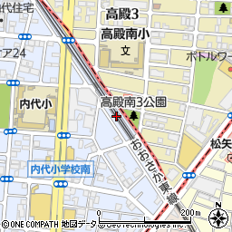 大阪府大阪市都島区内代町2丁目10周辺の地図