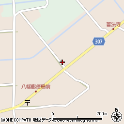 広島県山県郡北広島町東八幡原675周辺の地図