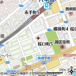 根津松古堂周辺の地図
