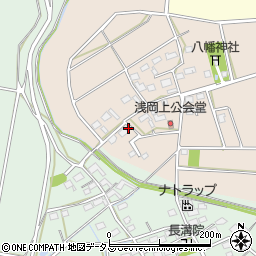 静岡県袋井市浅岡943周辺の地図