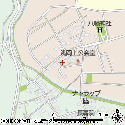 静岡県袋井市浅岡950周辺の地図